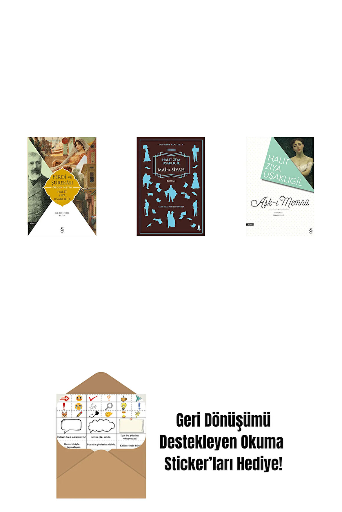 Ferdi ve Şürekası + Mai ve Siyah + Aşk-ı Memnu + Okuma Sticker'ları