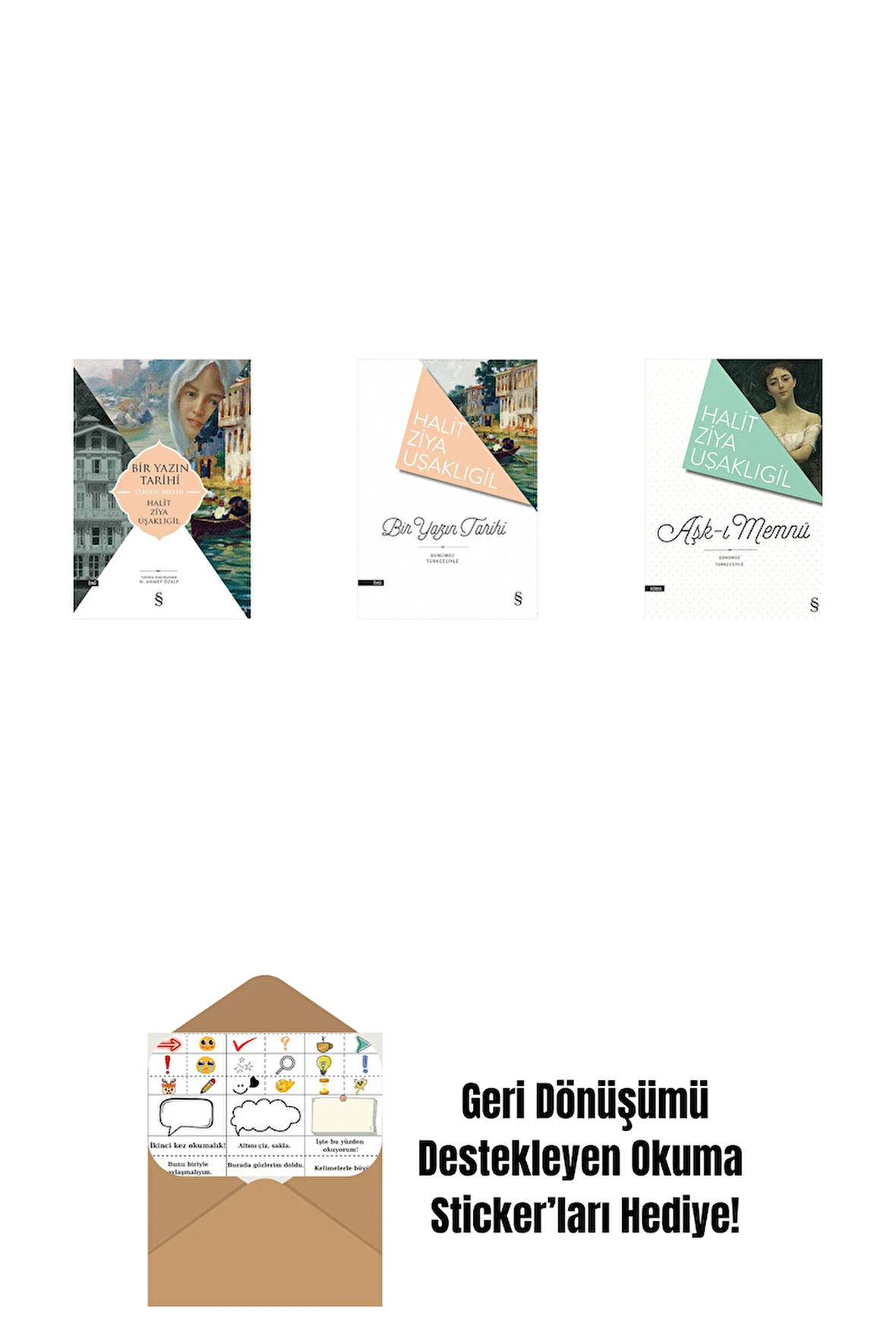Bir Yazın Tarihi + Bir Yazın Tarihi + Aşk-ı Memnu + Okuma Sticker'ları