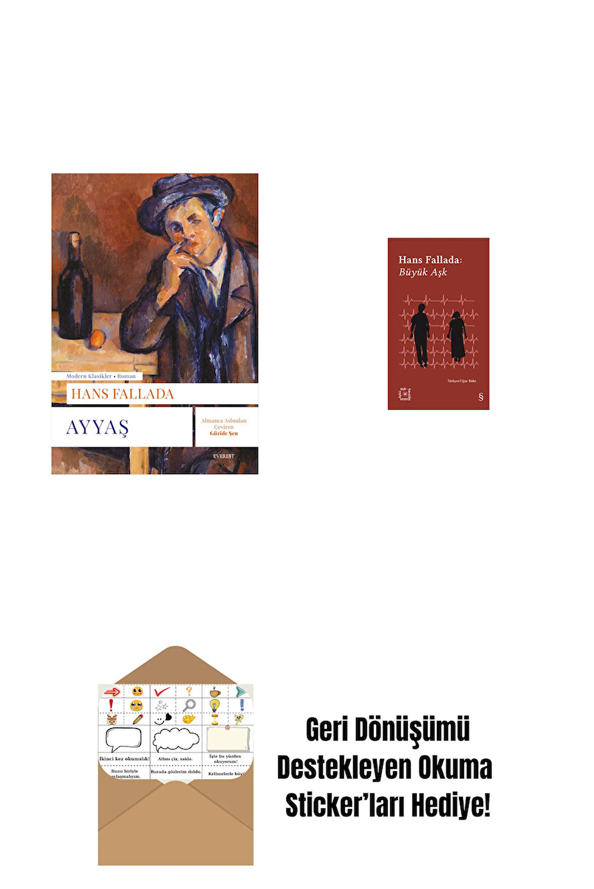 Ayyaş + Everest Açıkhava 27 - Büyük Aşk + Okuma Sticker'ları