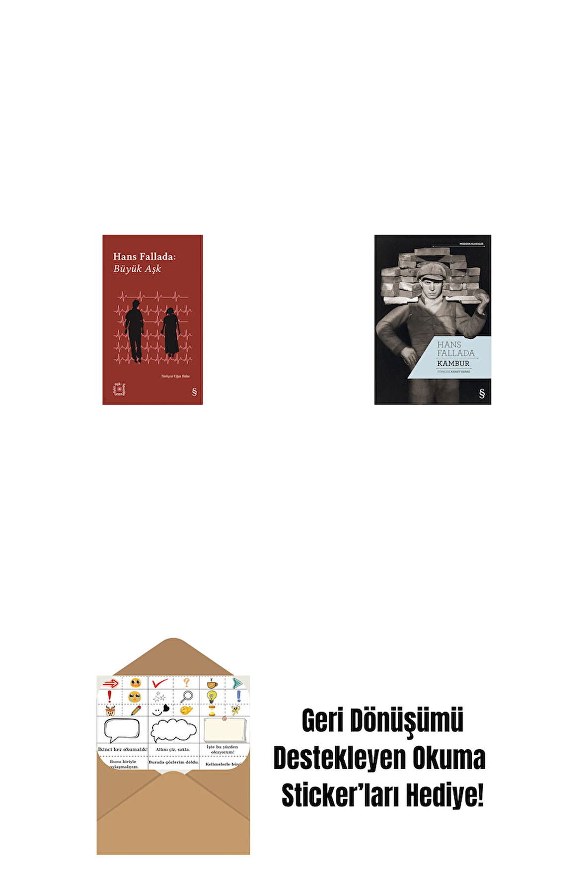 Everest Açıkhava 27 - Büyük Aşk + Kambur + Okuma Sticker'ları