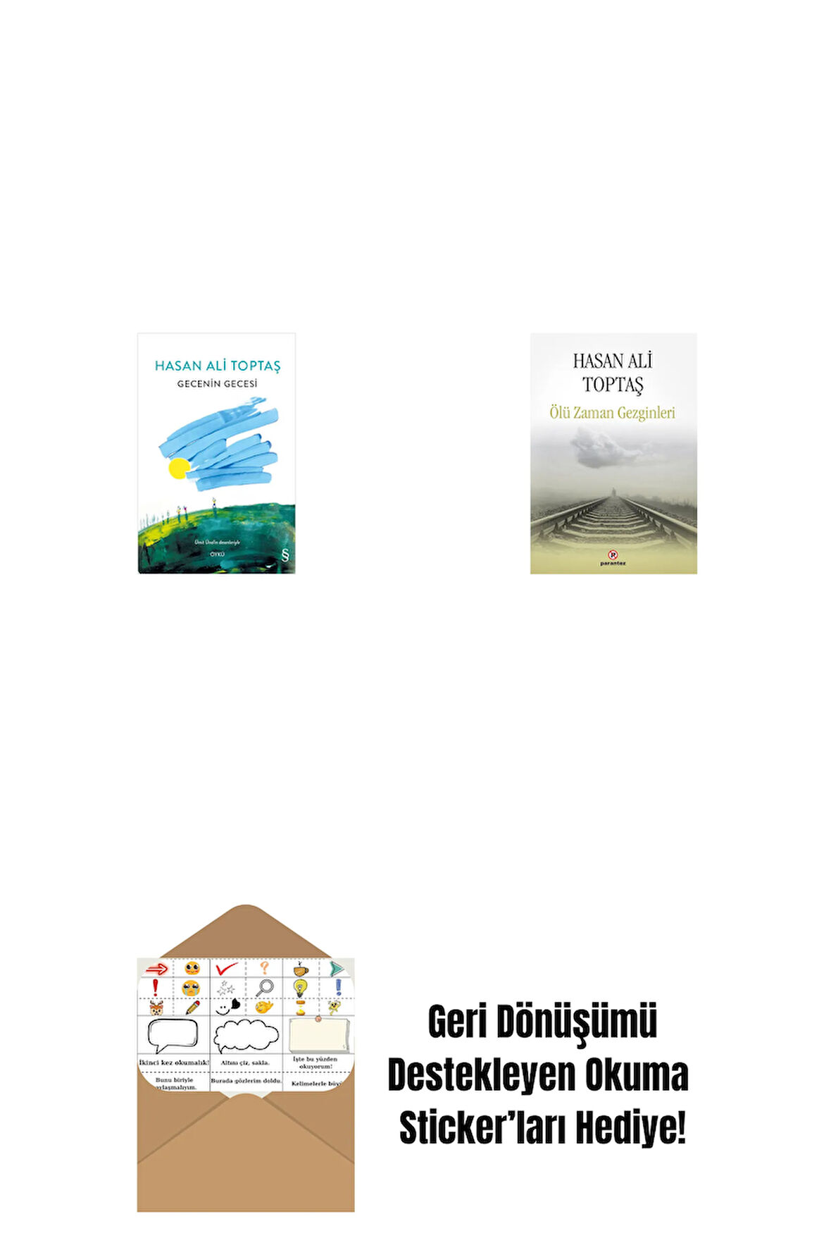 Gecenin Gecesi (Ciltli) + Ölü Zaman Gezginleri + Okuma Sticker'ları