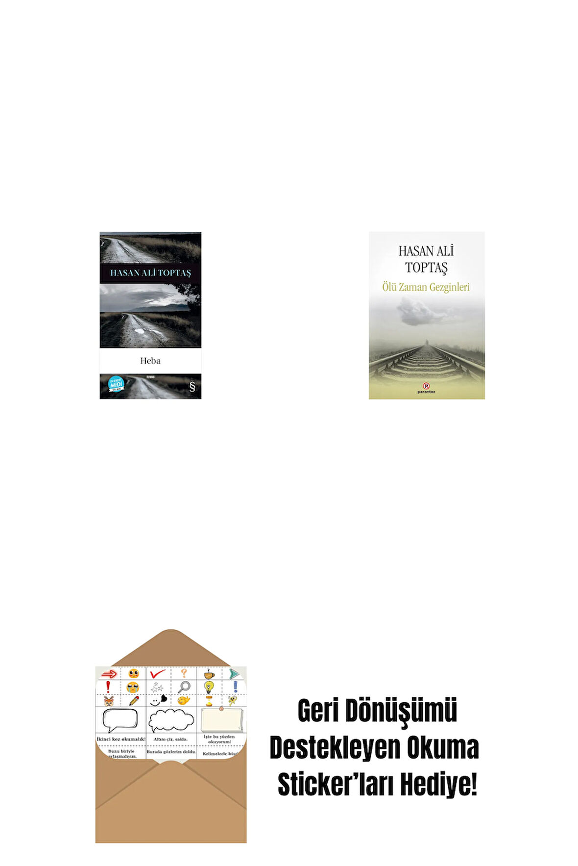 Heba (Midi Boy) + Ölü Zaman Gezginleri + Okuma Sticker'ları