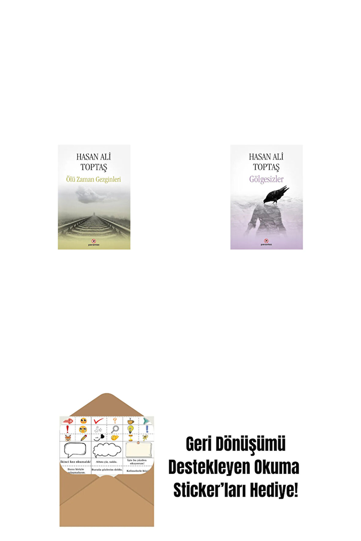 Ölü Zaman Gezginleri + Gölgesizler + Okuma Sticker'ları