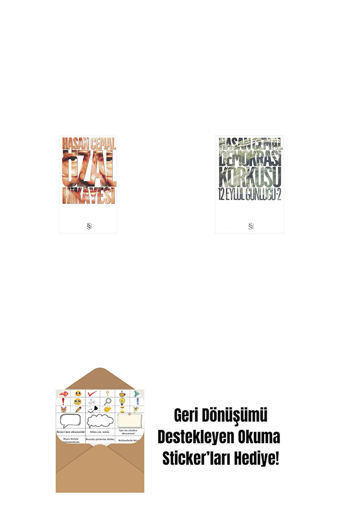 Özal Hikâyesi + Demokrasi Korkusu + Okuma Sticker'ları