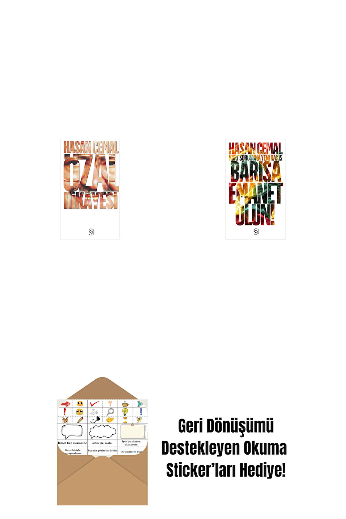 Özal Hikâyesi + Barışa Emanet Olun + Okuma Sticker'ları