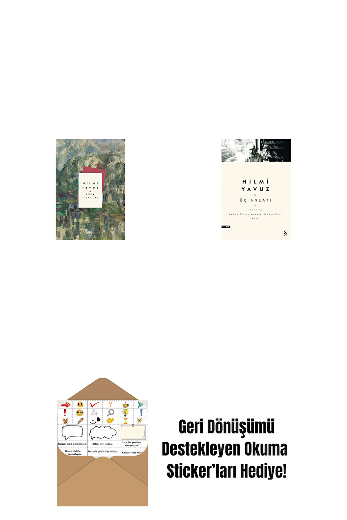 Rüya Şiirleri (Ciltli) + Üç Anlatı + Okuma Sticker'ları