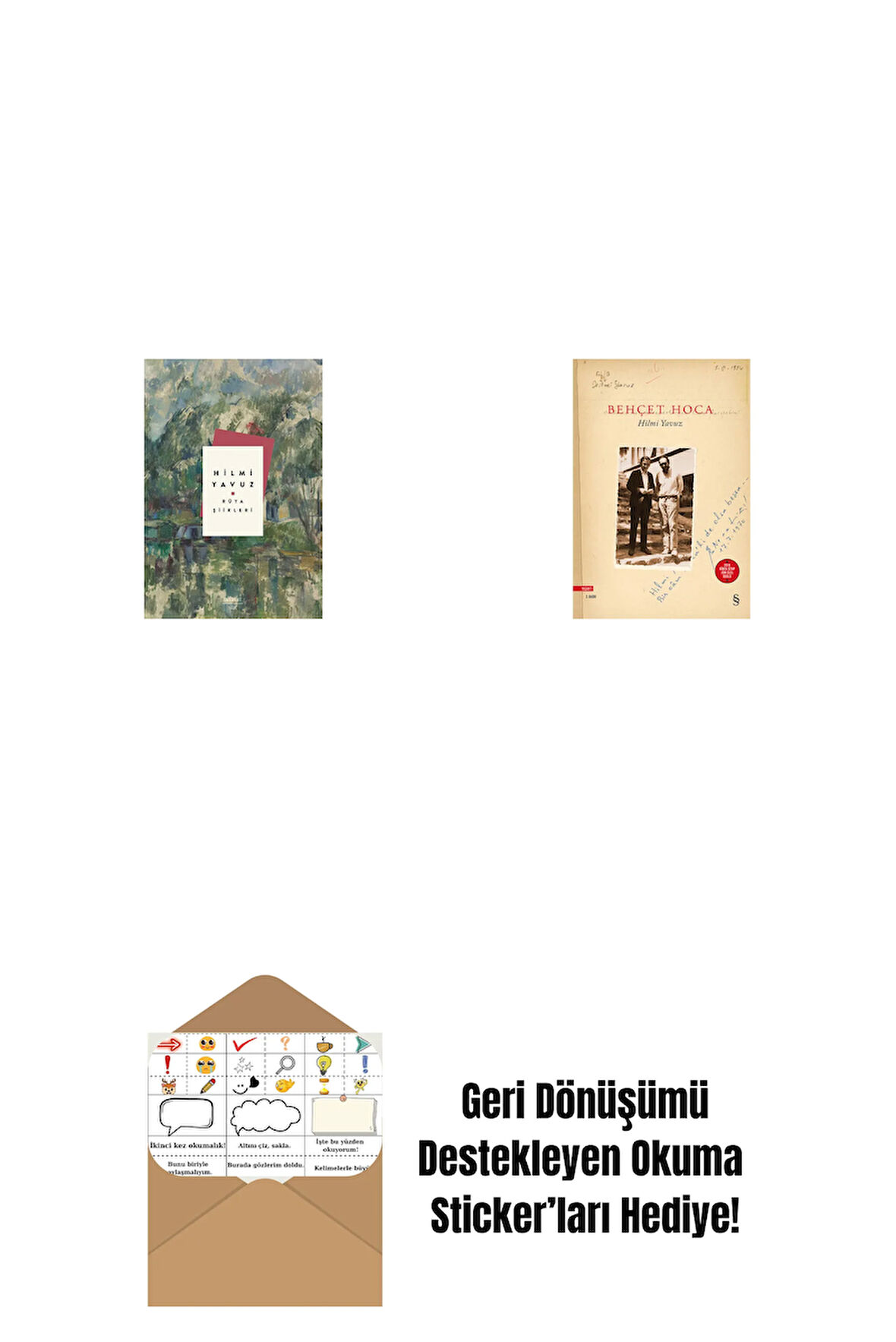 Rüya Şiirleri (Ciltli) + Behçet Hoca + Okuma Sticker'ları