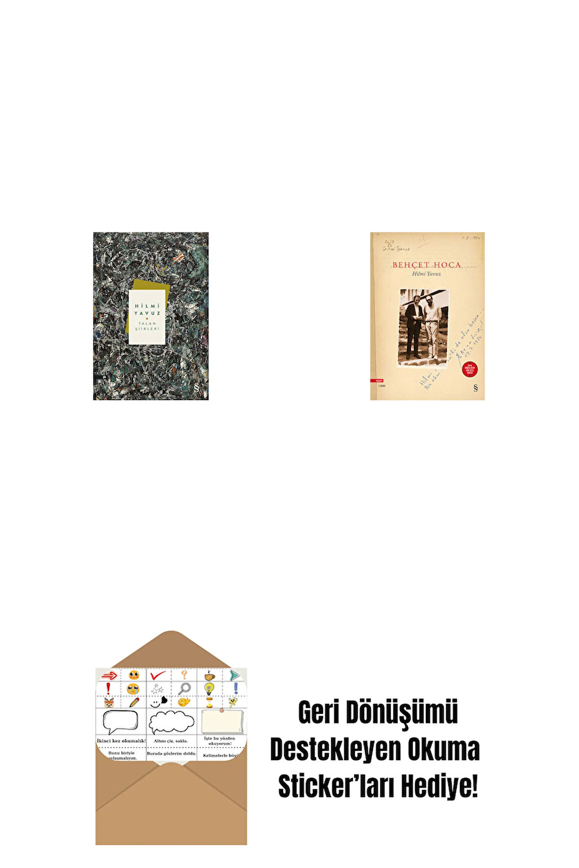 Talan Şiirleri + Behçet Hoca + Okuma Sticker'ları