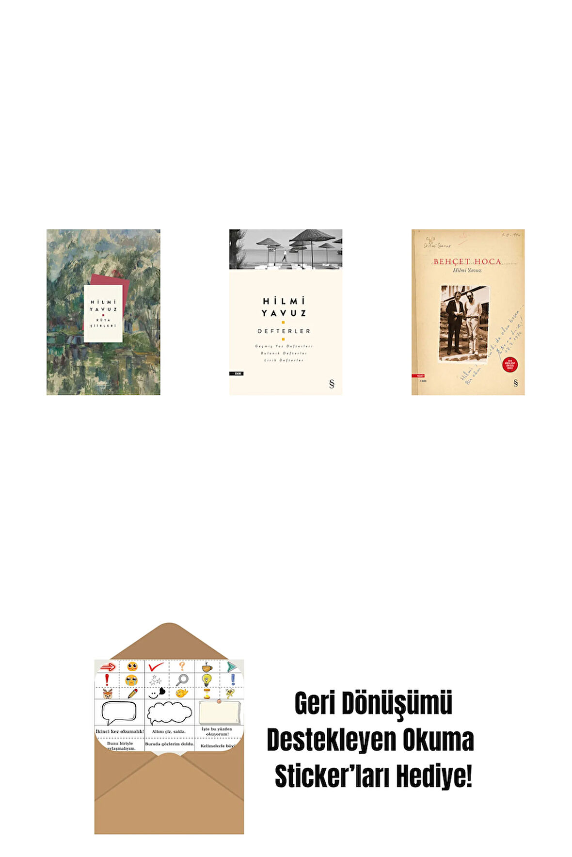 Rüya Şiirleri (Ciltli) + Defterler + Behçet Hoca + Okuma Sticker'ları