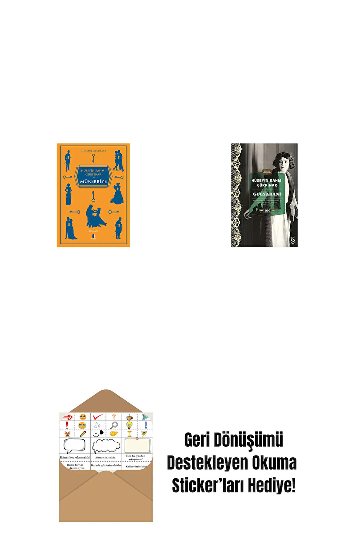 Mürebbiye + Gulyabani (Cep Boy) + Okuma Sticker'ları