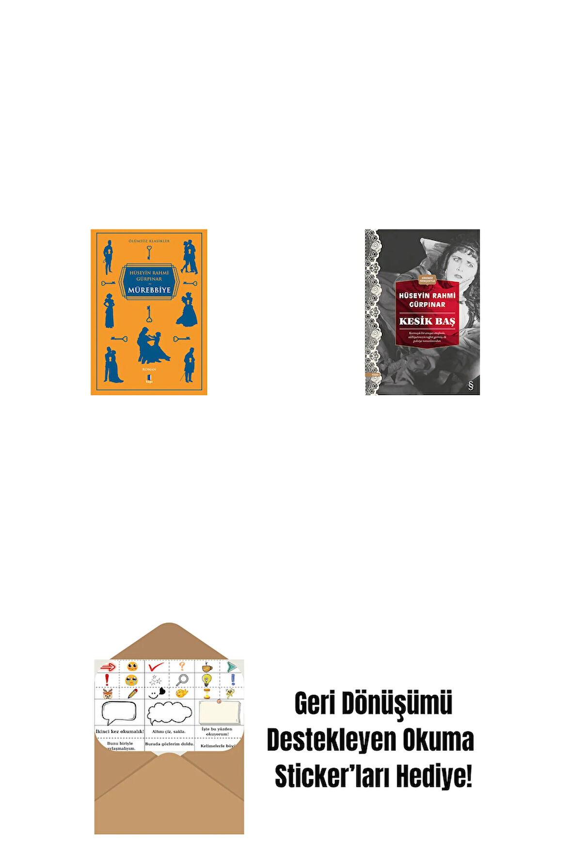 Mürebbiye + Kesik Baş (Günümüz Türkçesiyle) + Okuma Sticker'ları