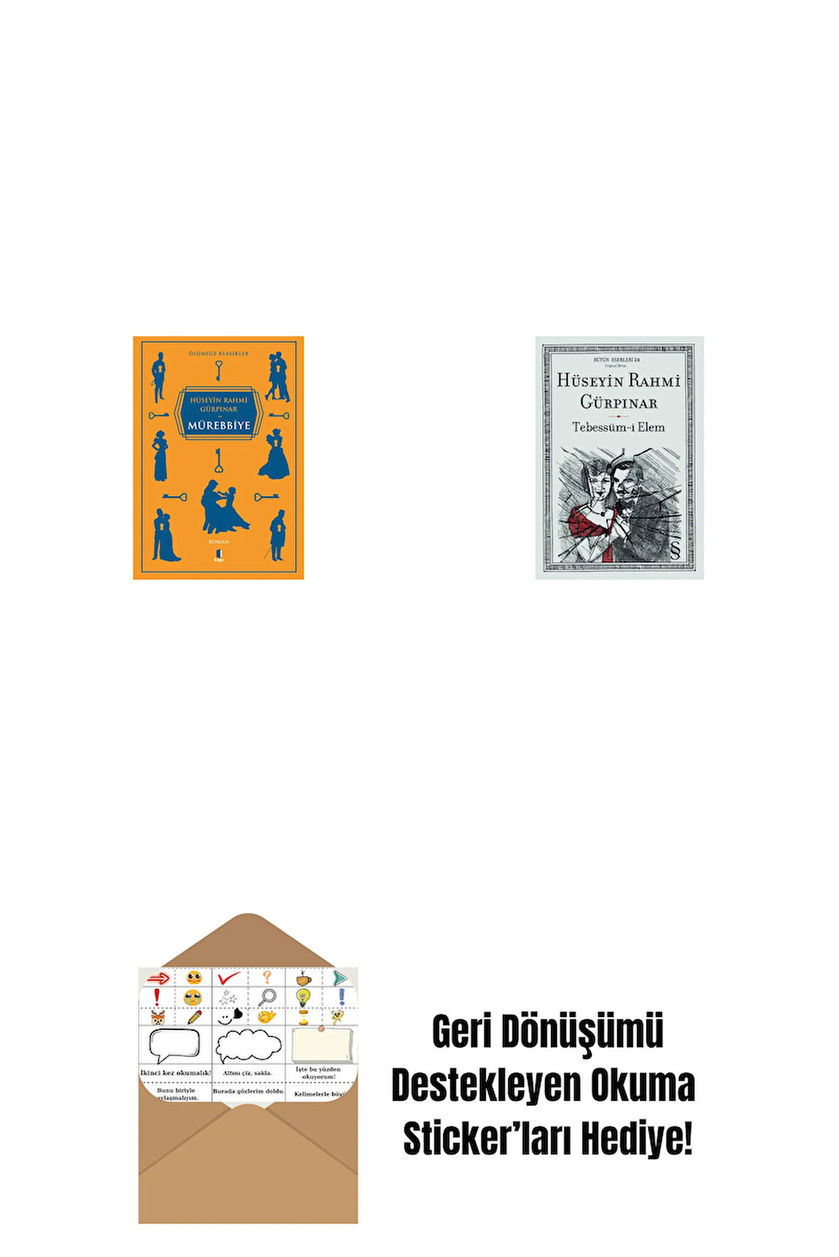 Mürebbiye + Tebessüm-i Elem + Okuma Sticker'ları