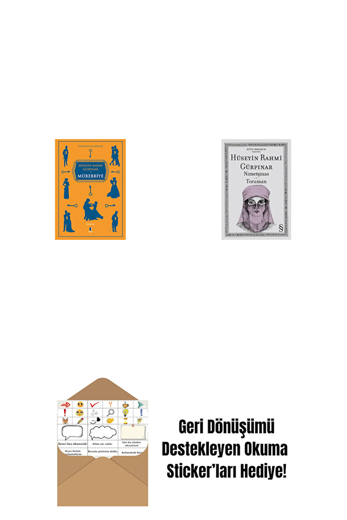 Mürebbiye + Nimetşinas - Toraman + Okuma Sticker'ları