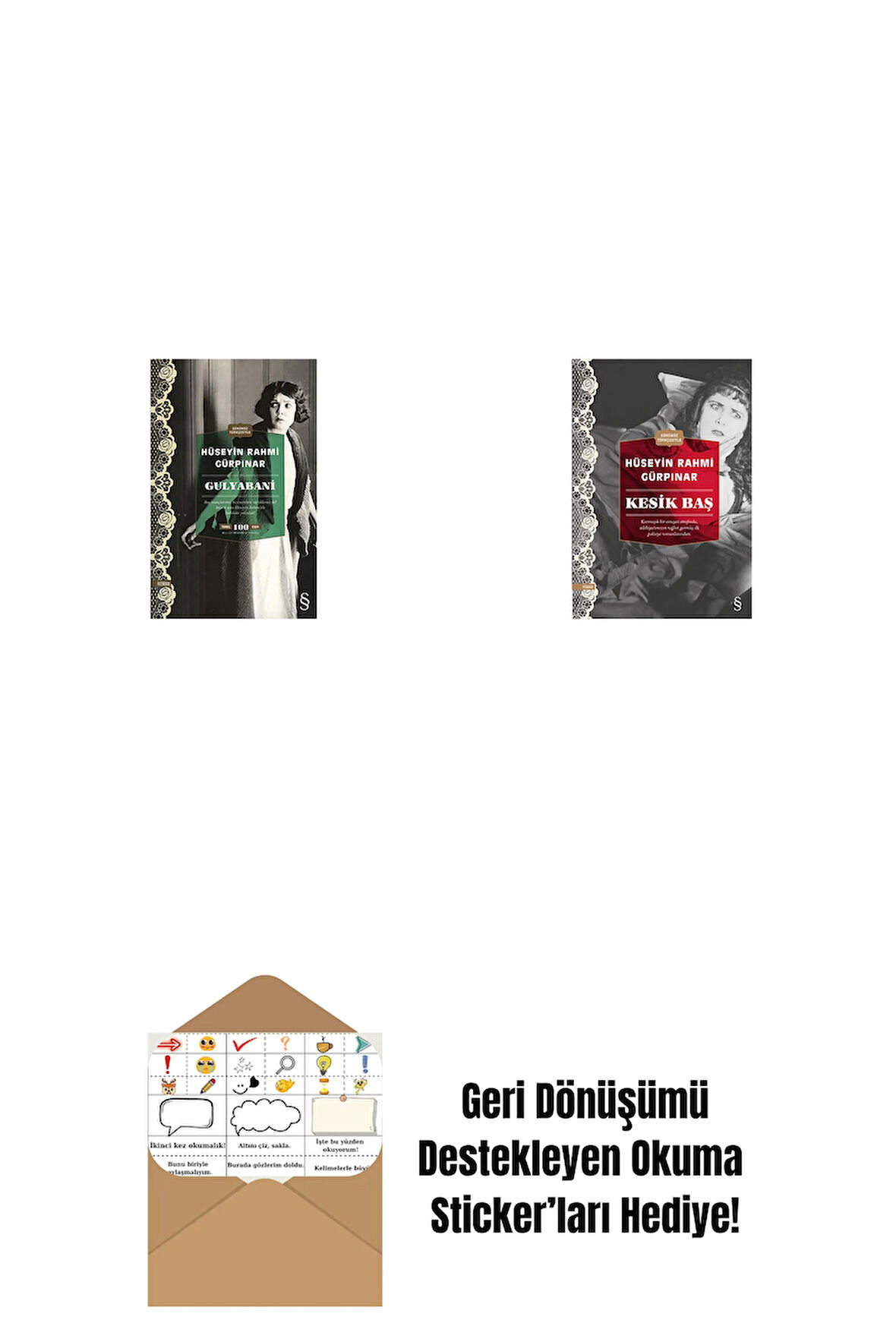 Gulyabani (Cep Boy) + Kesik Baş (Günümüz Türkçesiyle) + Okuma Sticker'ları