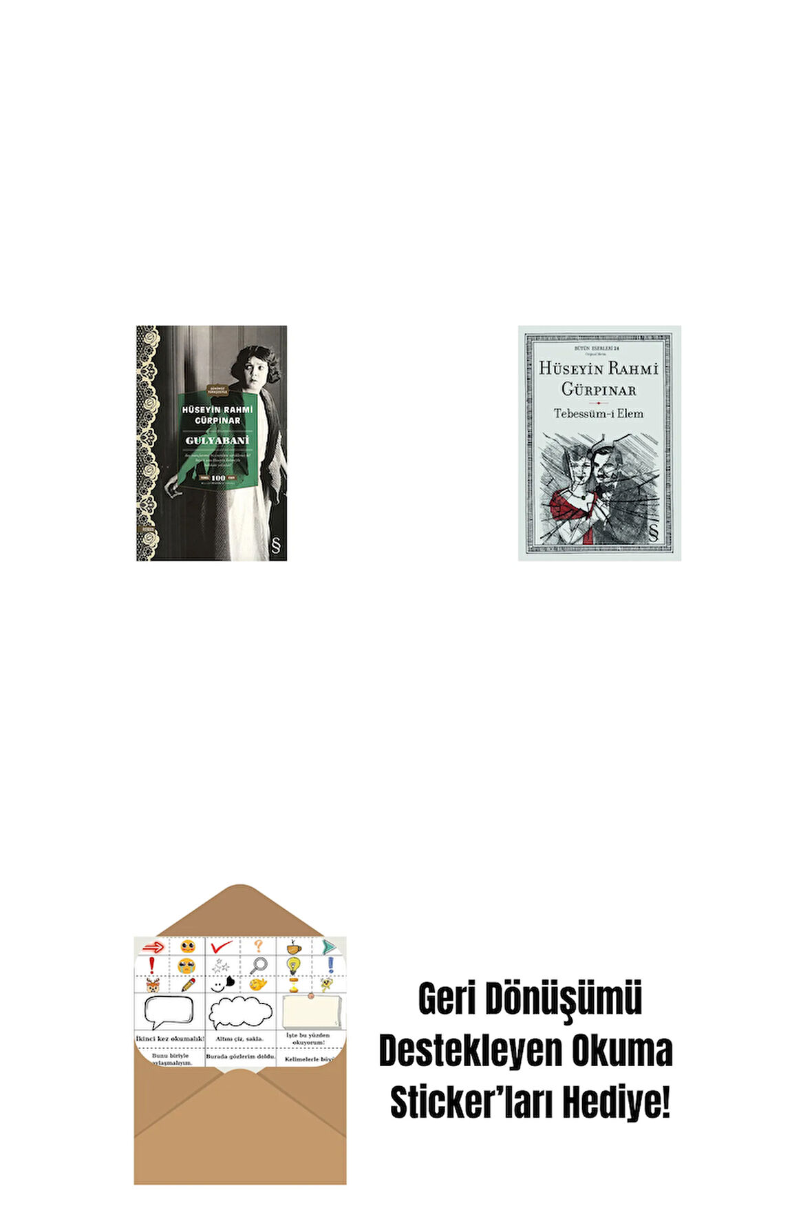 Gulyabani (Cep Boy) + Tebessüm-i Elem + Okuma Sticker'ları