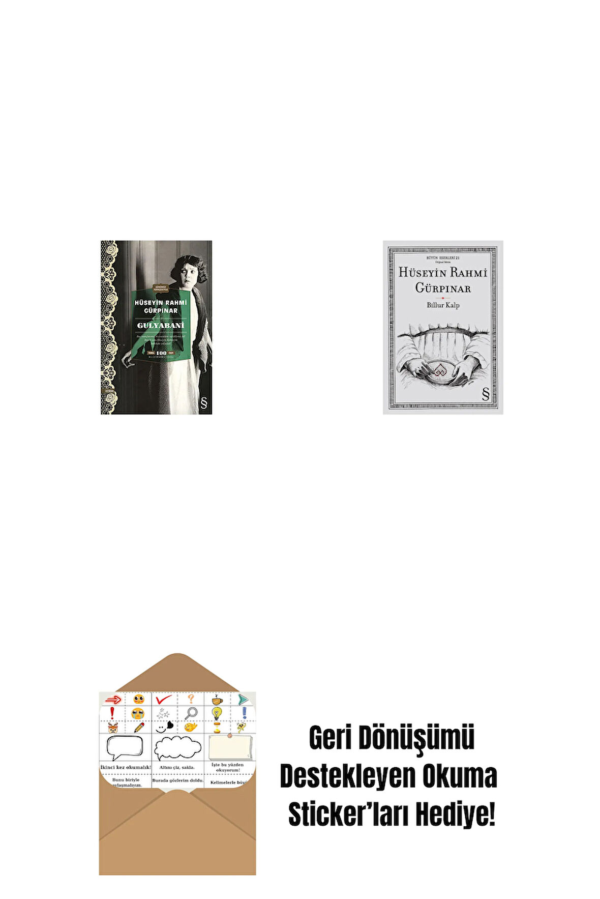 Gulyabani (Cep Boy) + Billur Kalp + Okuma Sticker'ları