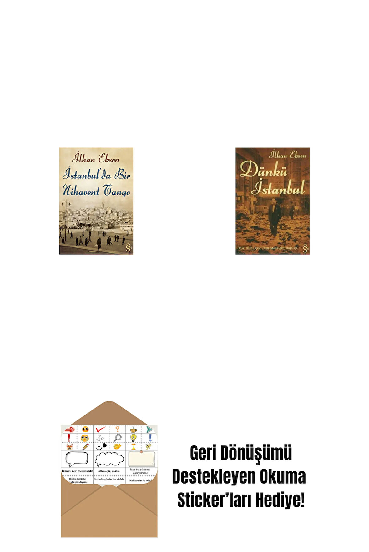 İstanbul'da Bir Nihavent Tango + Dünkü İstanbul + Okuma Sticker'ları