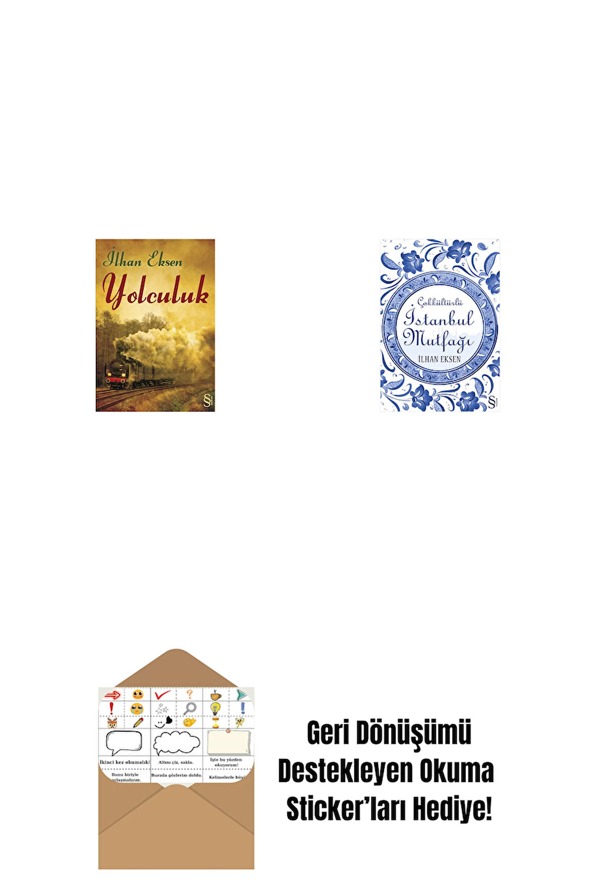 Yolculuk + İstanbul Mutfağı + Okuma Sticker'ları
