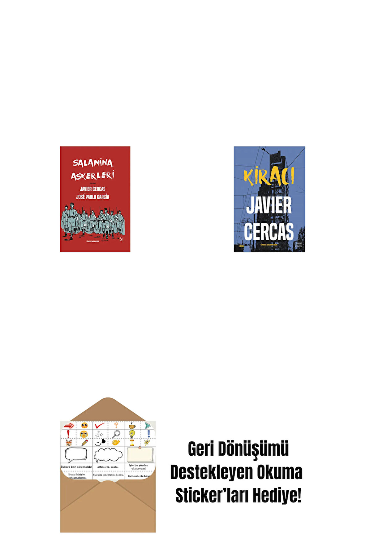 Salamina Askerleri (Çizgi Roman - Ciltli) + Kiracı + Okuma Sticker'ları