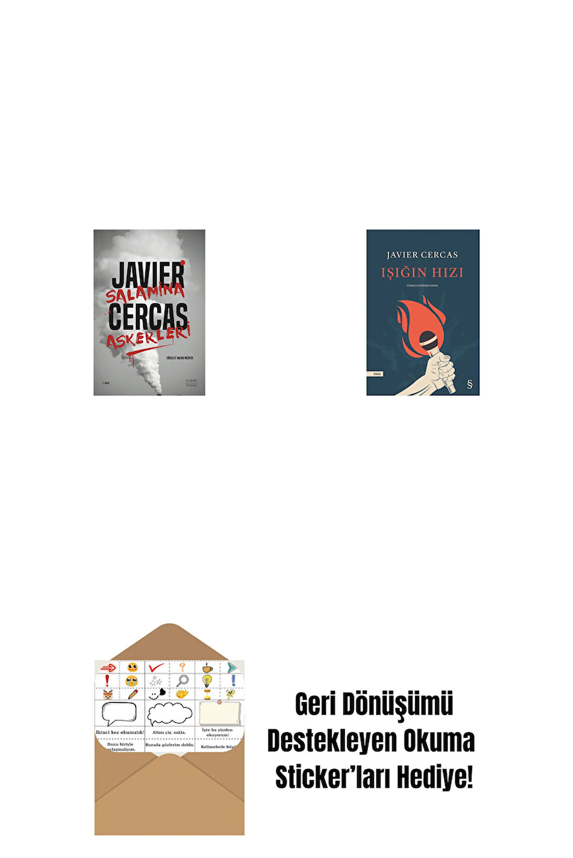 Salamina Askerleri + Işığın Hızı + Okuma Sticker'ları