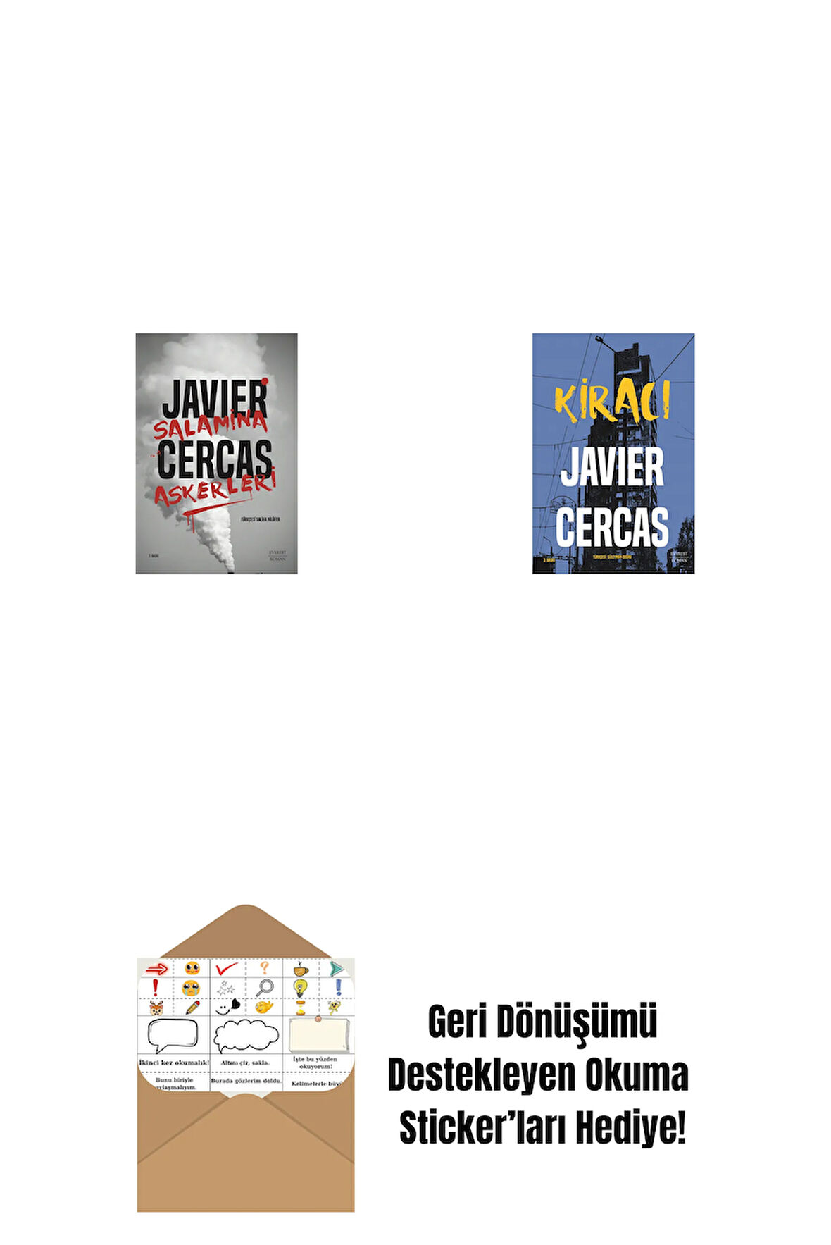 Salamina Askerleri + Kiracı + Okuma Sticker'ları