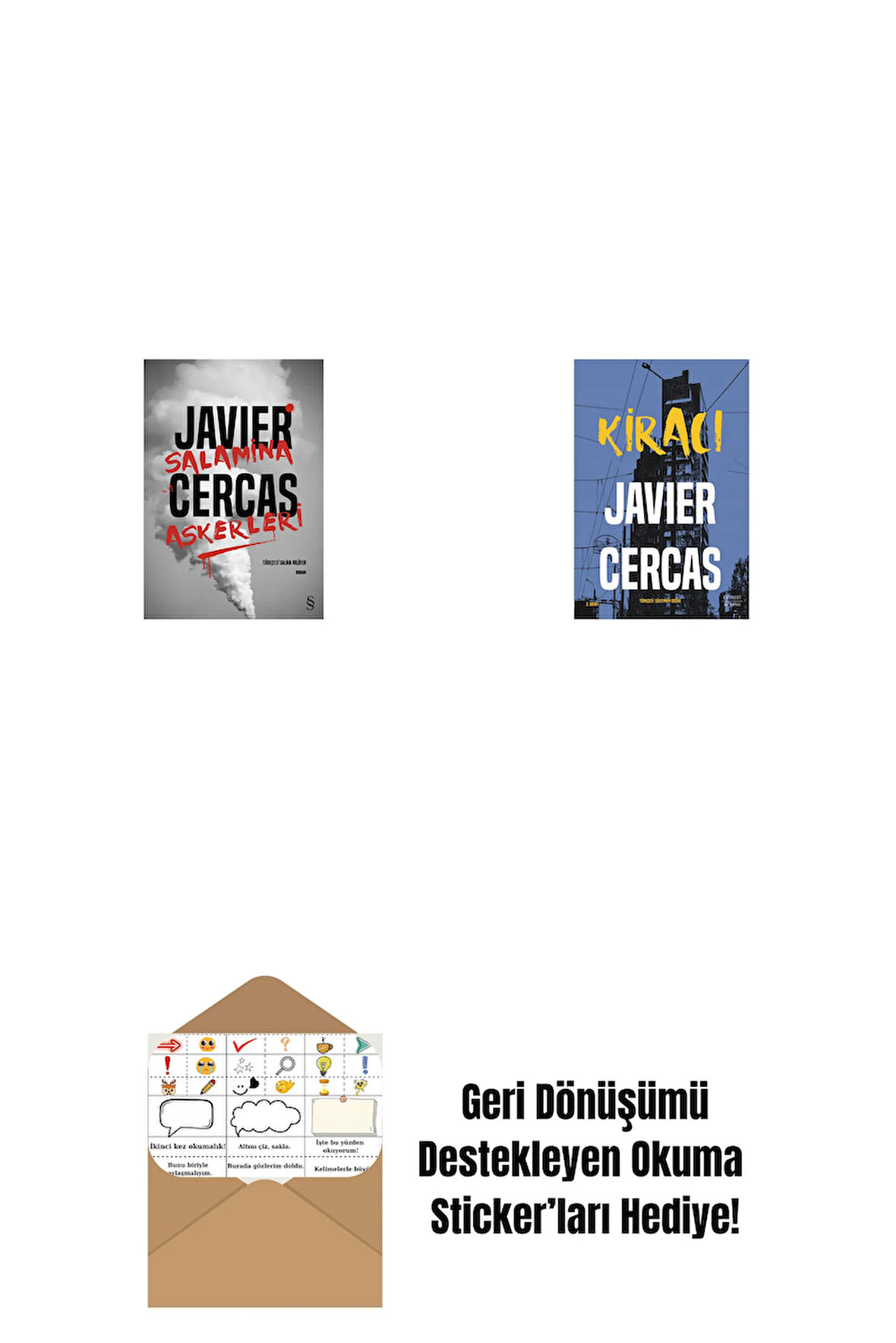 Salamina Askerleri (Ciltli) + Kiracı + Okuma Sticker'ları
