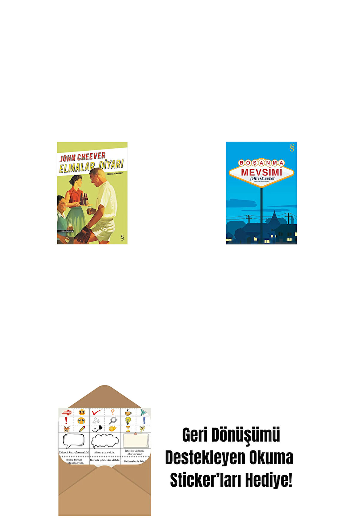 Elmalar Diyarı + Boşanma Mevsimi + Okuma Sticker'ları