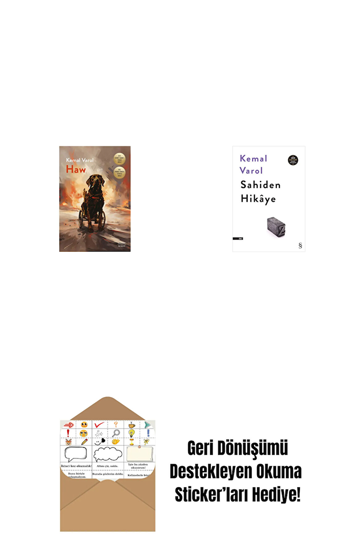 Haw + Sahiden Hikâye + Okuma Sticker'ları