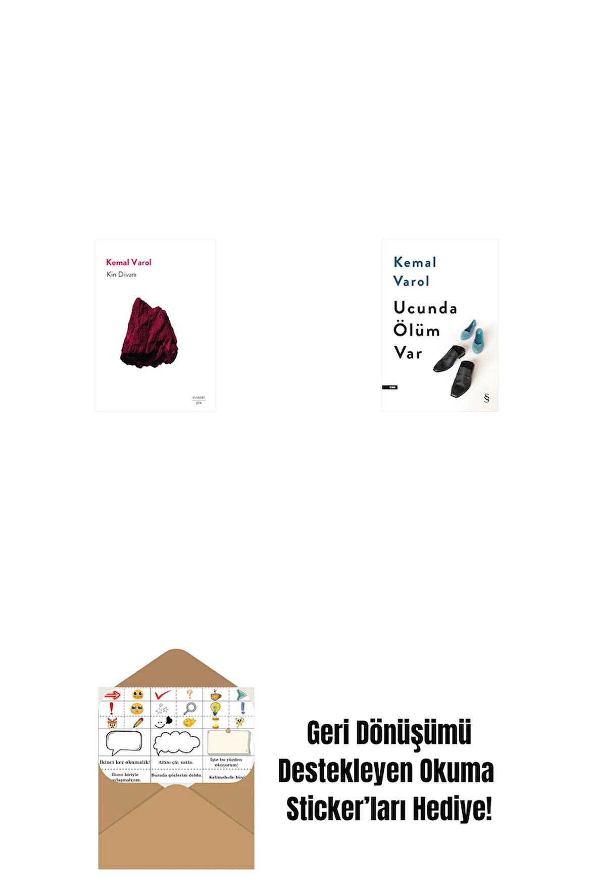Kin Divanı + Ucunda Ölüm Var + Okuma Sticker'ları