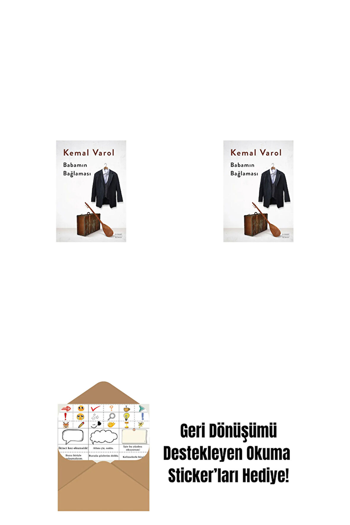 Babamın Bağlaması (Ciltli) + Babamın Bağlaması + Okuma Sticker'ları