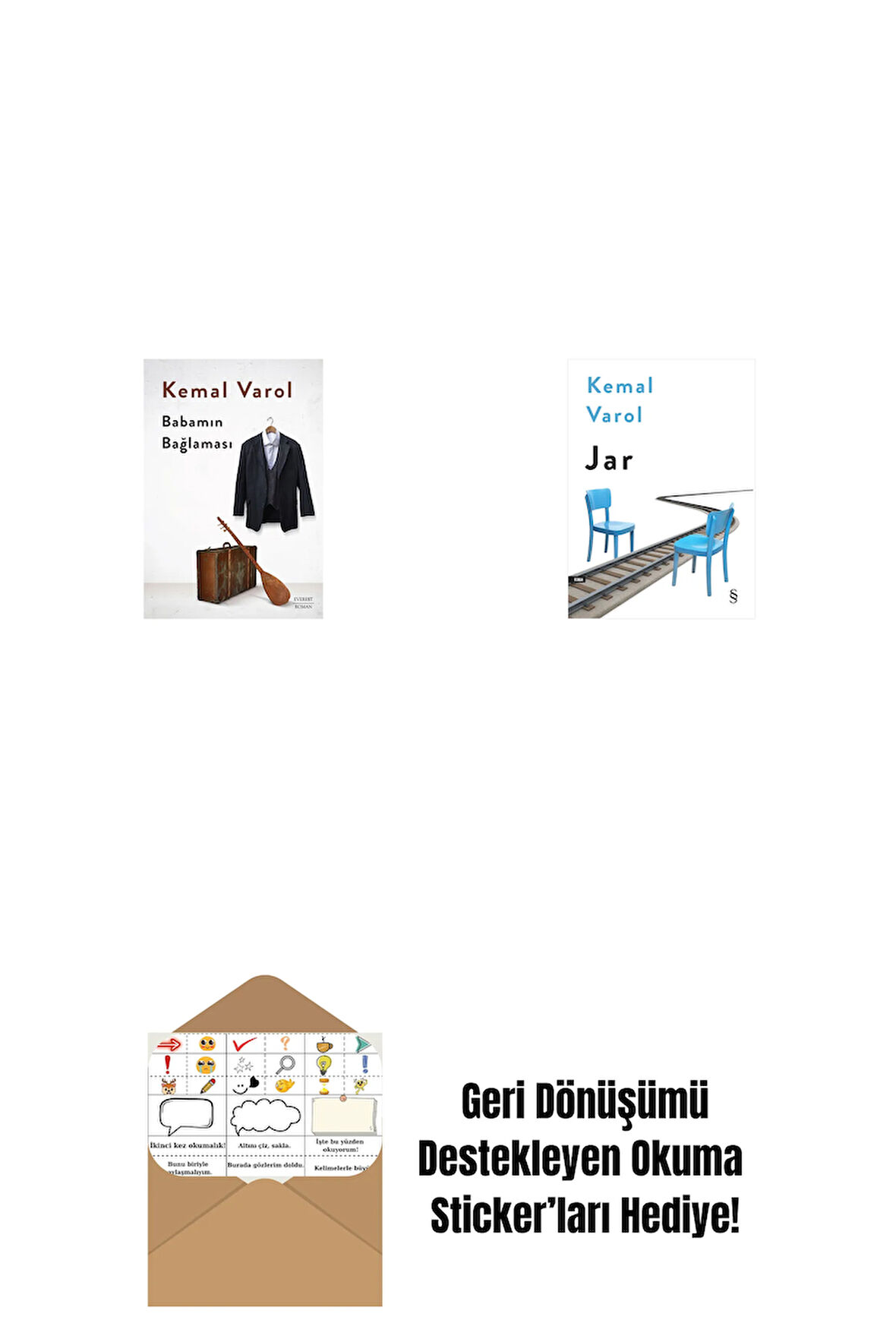Babamın Bağlaması + Jar + Okuma Sticker'ları