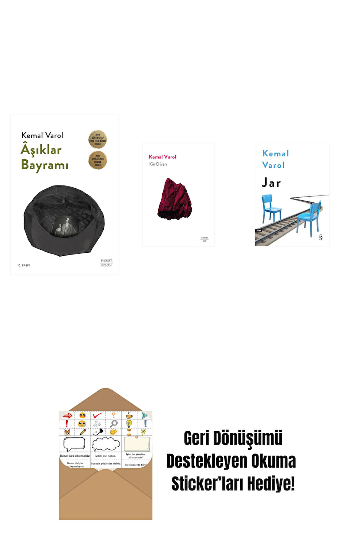 Âşıklar Bayramı + Kin Divanı + Jar + Okuma Sticker'ları