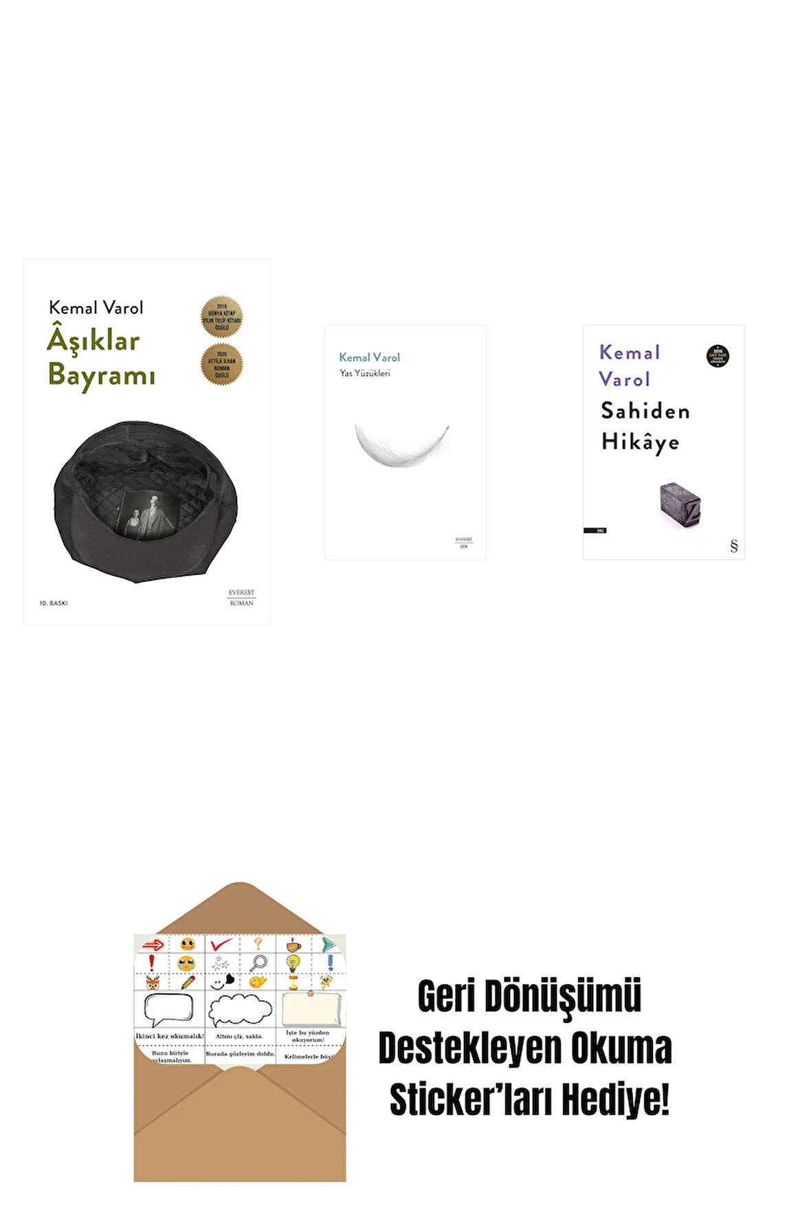 Âşıklar Bayramı + Yas Yüzükleri + Sahiden Hikâye + Okuma Sticker'ları