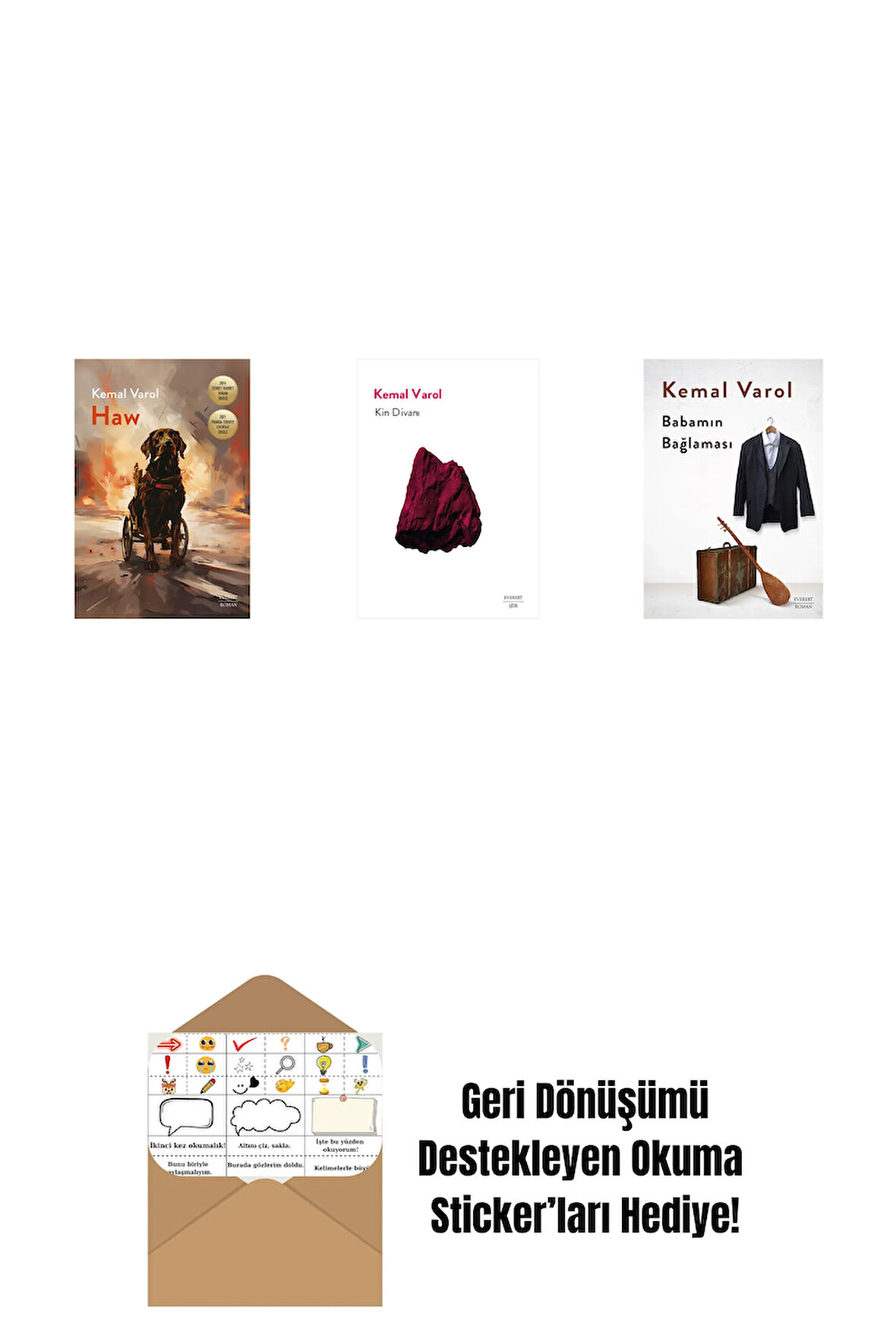 Haw + Kin Divanı + Babamın Bağlaması + Okuma Sticker'ları