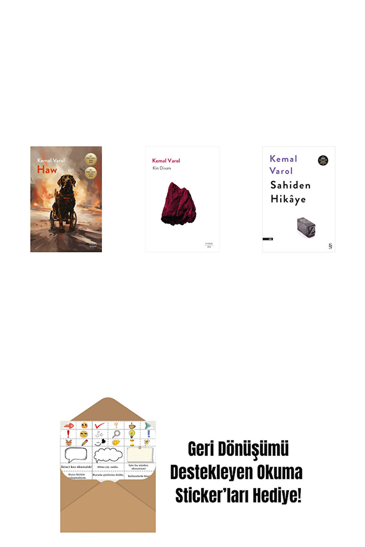 Haw + Kin Divanı + Sahiden Hikâye + Okuma Sticker'ları