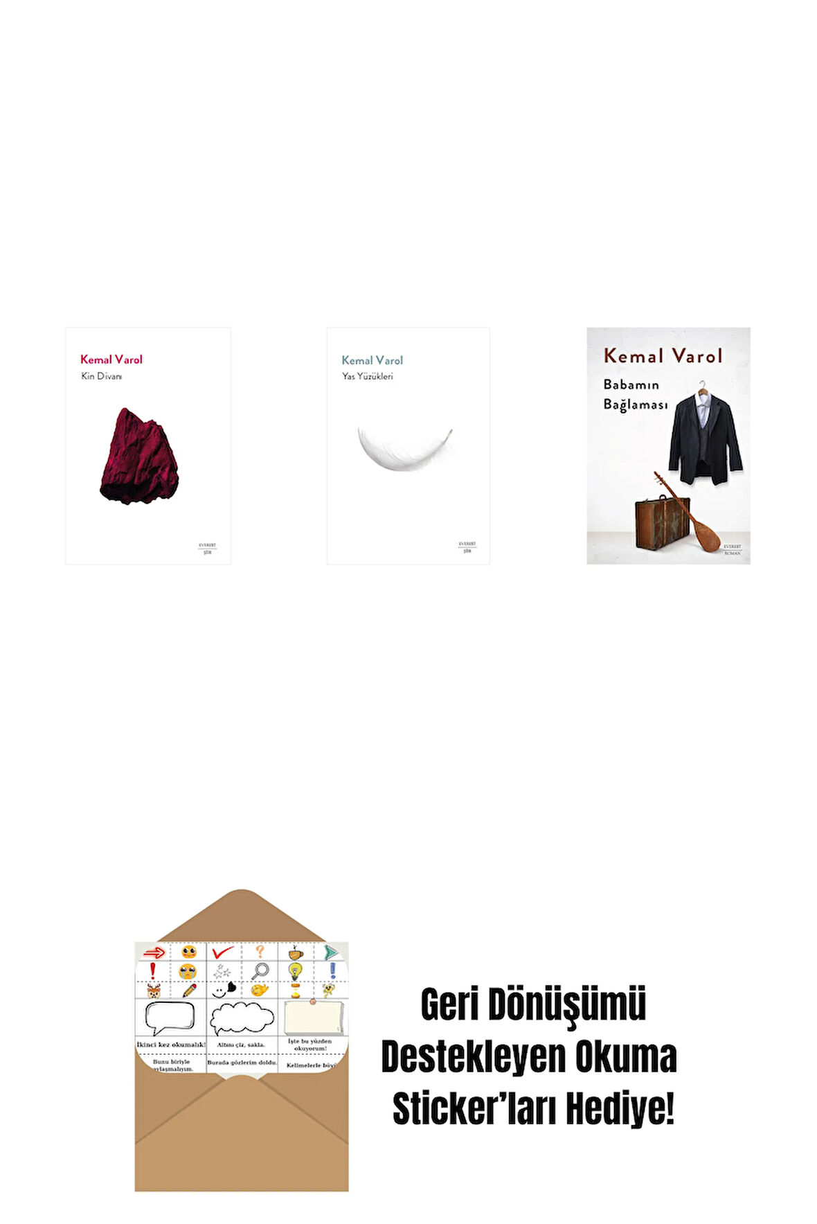 Kin Divanı + Yas Yüzükleri + Babamın Bağlaması + Okuma Sticker'ları