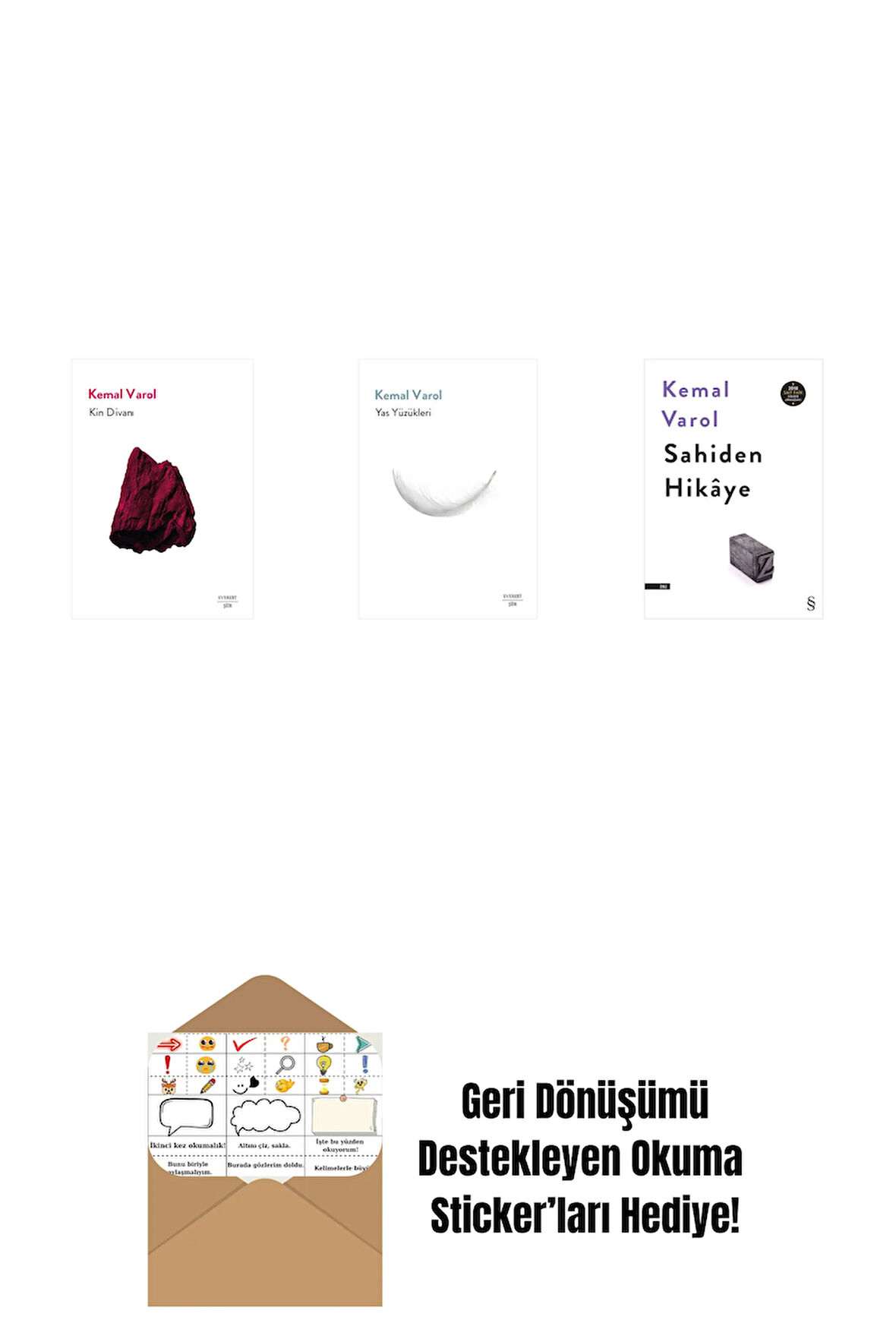 Kin Divanı + Yas Yüzükleri + Sahiden Hikâye + Okuma Sticker'ları