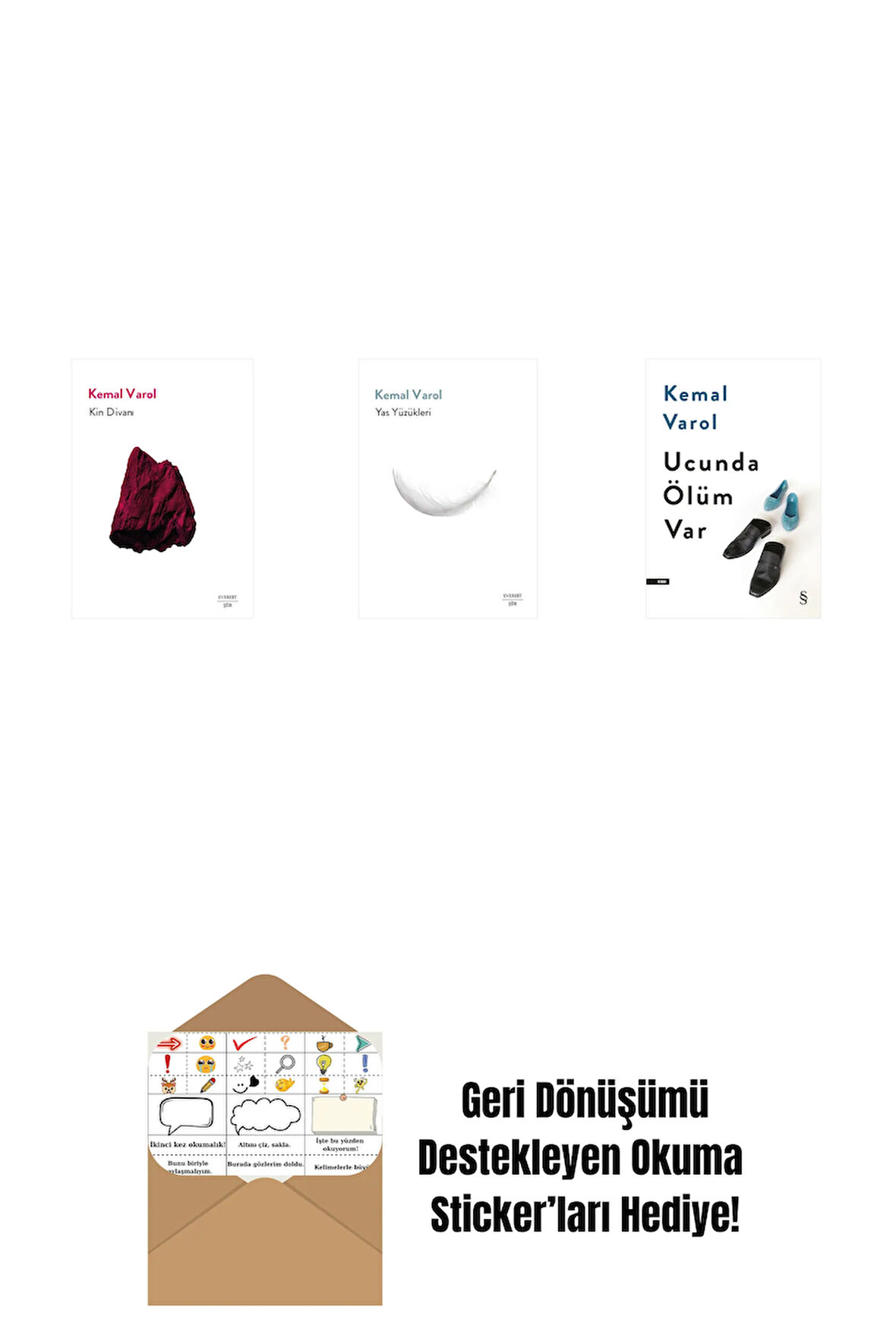 Kin Divanı + Yas Yüzükleri + Ucunda Ölüm Var + Okuma Sticker'ları