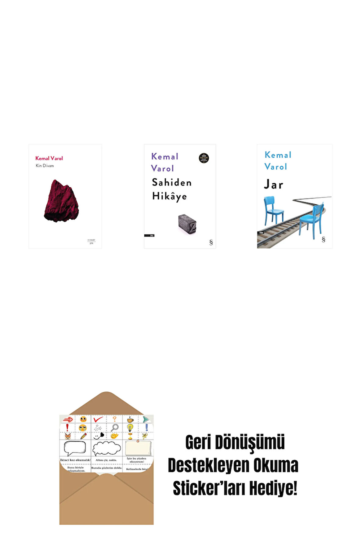 Kin Divanı + Sahiden Hikâye + Jar + Okuma Sticker'ları
