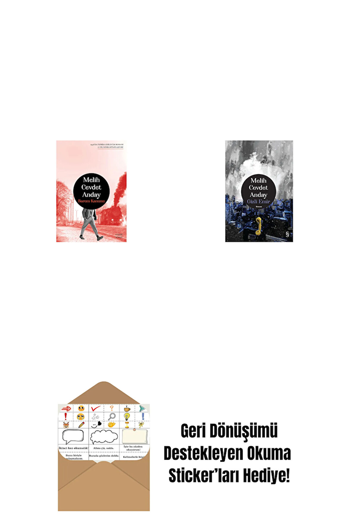 Barem Kanunu + Gizli Emir (Ciltli) + Okuma Sticker'ları