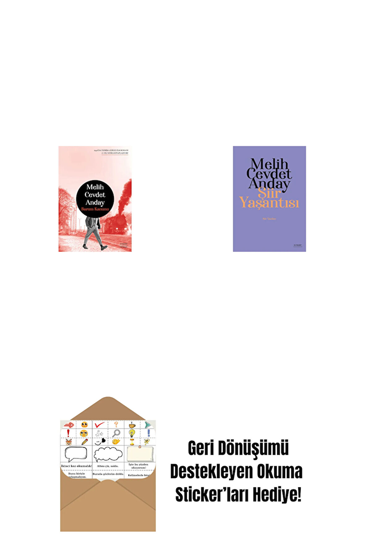 Barem Kanunu + Şiir Yaşantısı - Şiir Yazıları + Okuma Sticker'ları