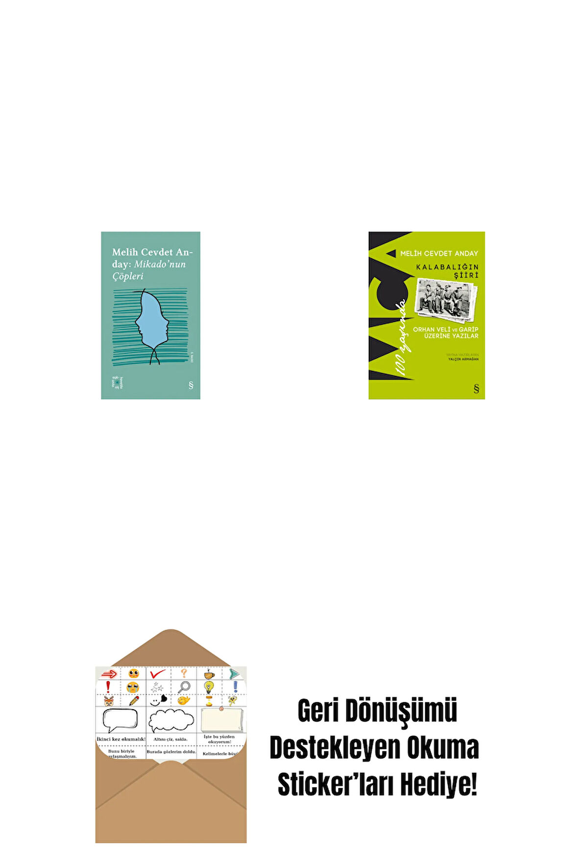 Everest Açıkhava 3 - Mikado’nun Çöpleri + Kalabalığın Şiiri + Okuma Sticker'ları