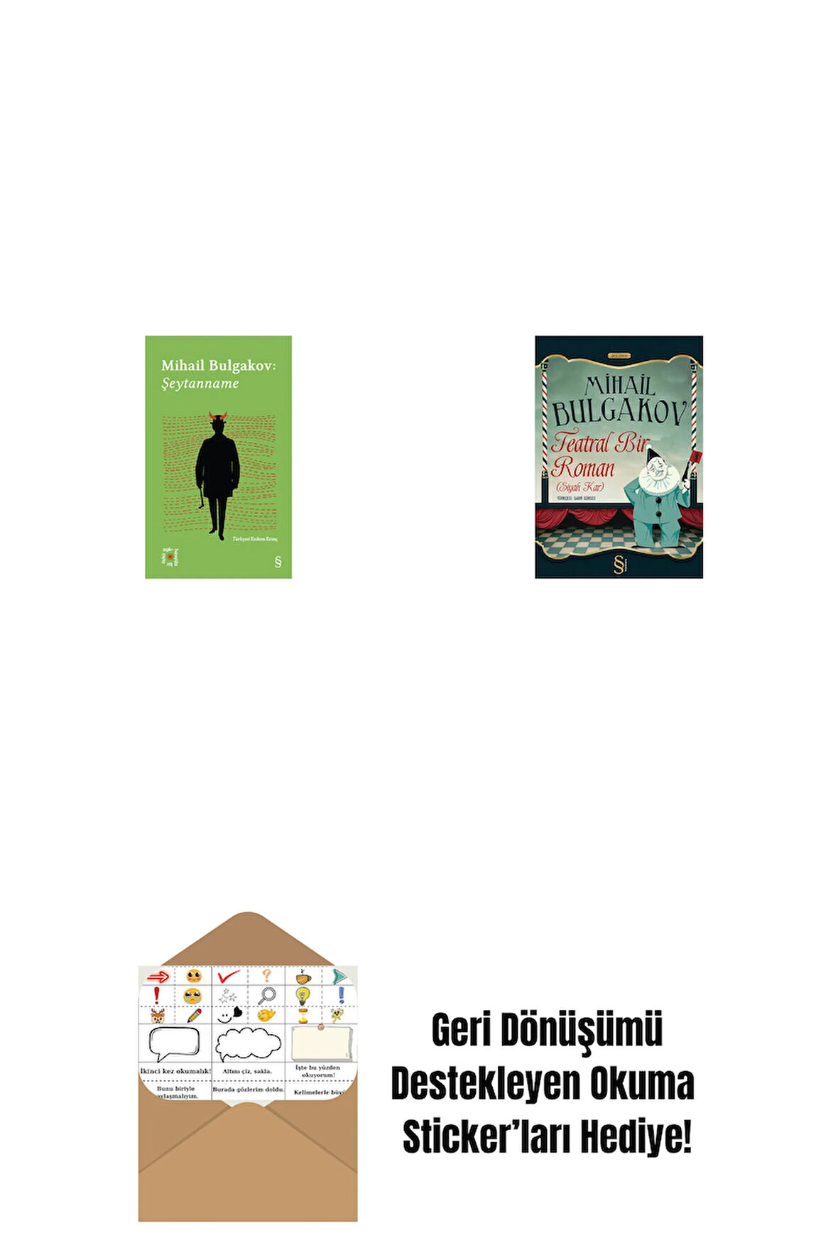 Everest Açıkhava 12 - Şeytanname + Teatral Bir Roman + Okuma Sticker'ları