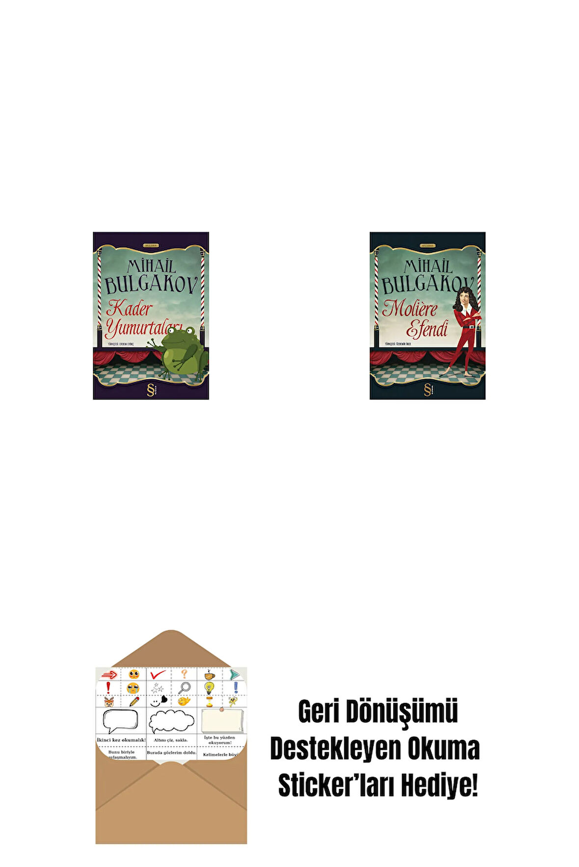 Kader Yumurtaları + Moliere Efendi + Okuma Sticker'ları
