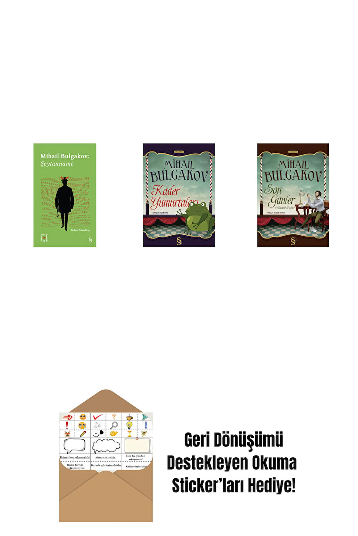 Everest Açıkhava 12 - Şeytanname + Kader Yumurtaları + Son Günler + Okuma Sticker'ları