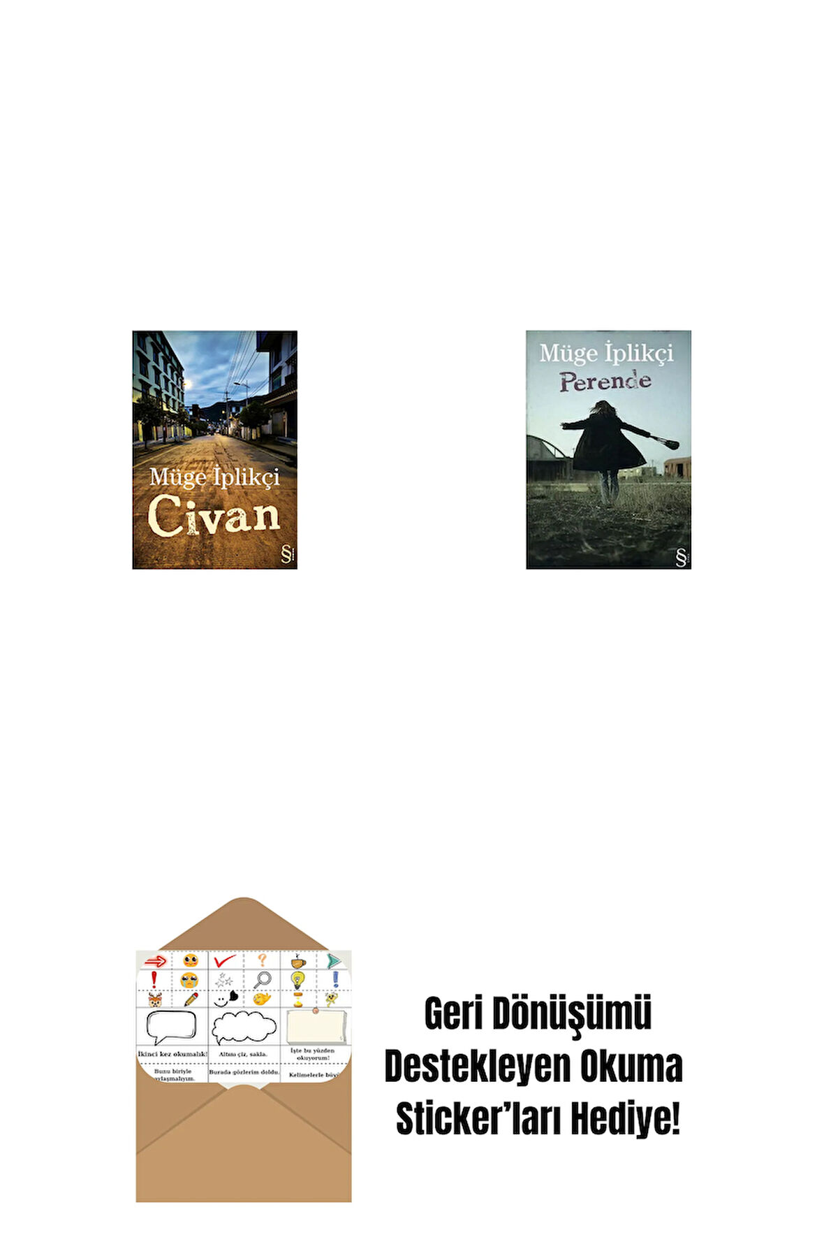 Civan + Perende + Okuma Sticker'ları