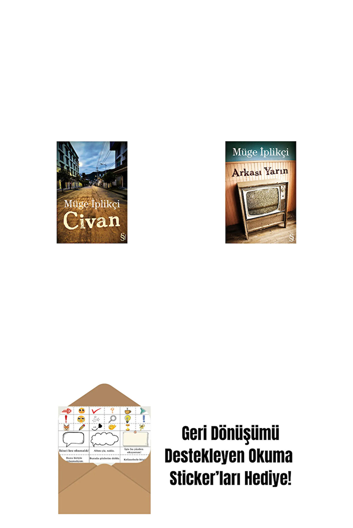 Civan + Arkası Yarın + Okuma Sticker'ları