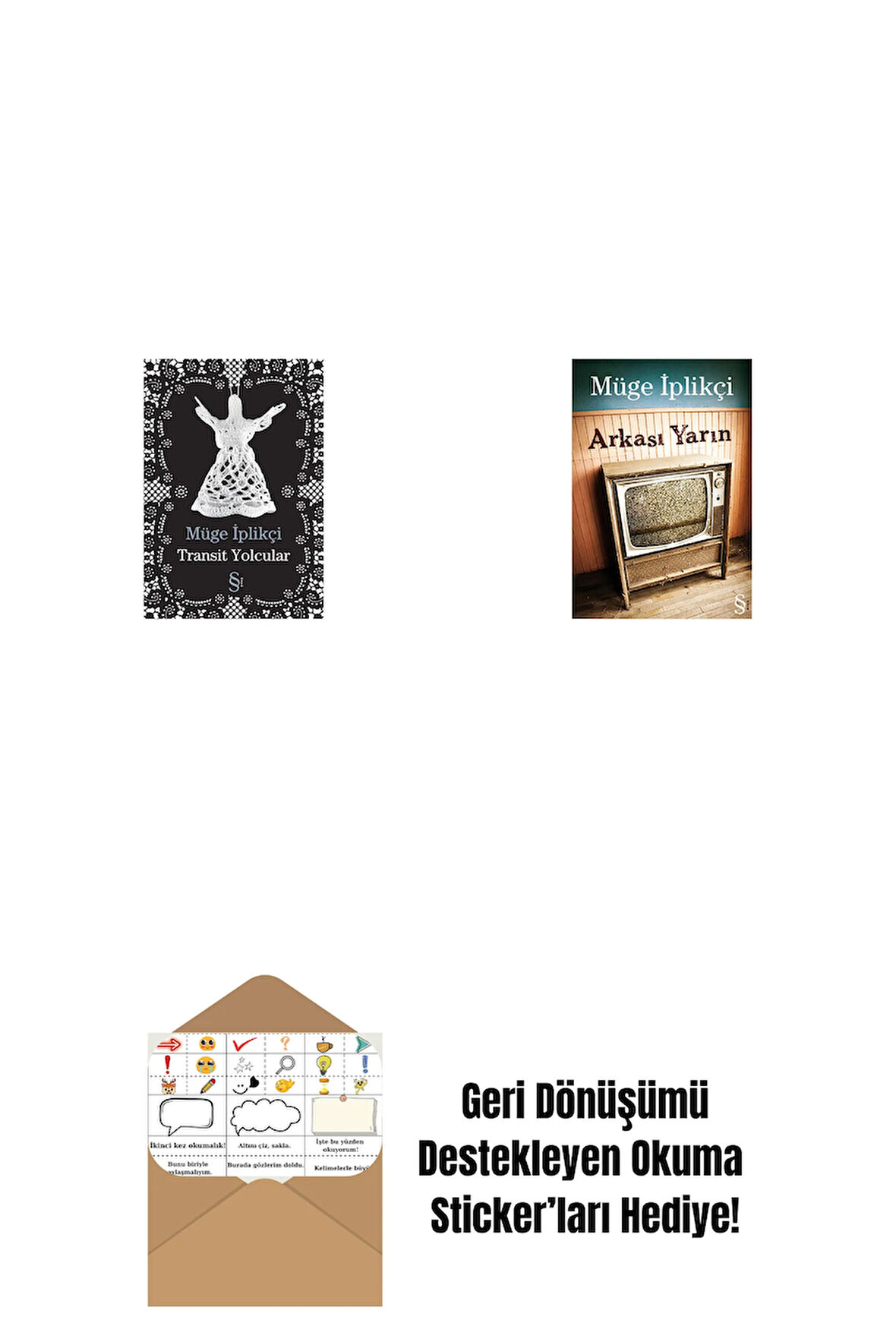 Transit Yolcular + Arkası Yarın + Okuma Sticker'ları