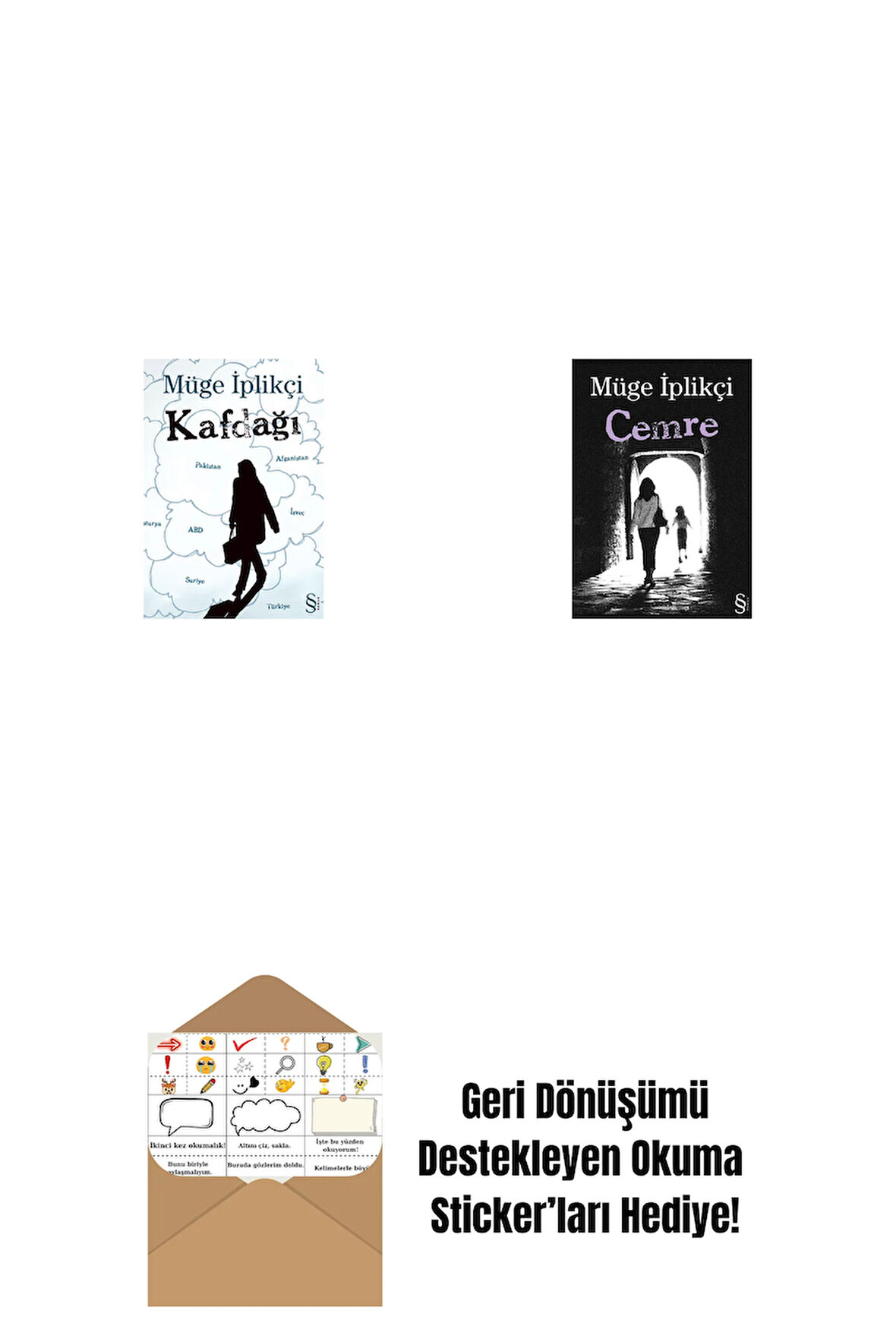 Kafdağı + Cemre + Okuma Sticker'ları