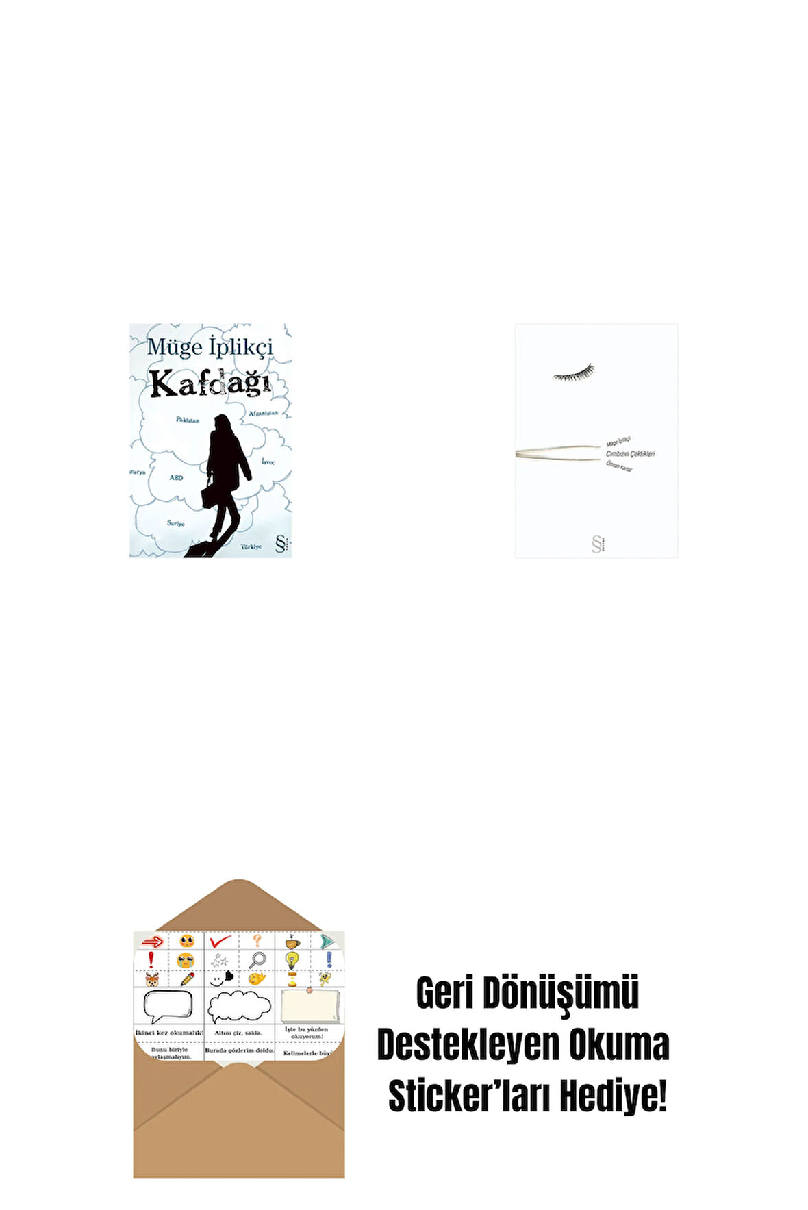 Kafdağı + Cımbızın Çektikleri + Okuma Sticker'ları